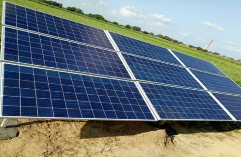 3HP Solar Water Pump at Hanumangarh