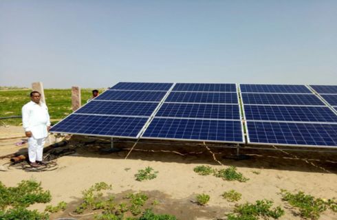 5HP Solar Water Pump at Bikaner
