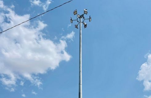 20Mtr High Mast at Lawan, Dausa