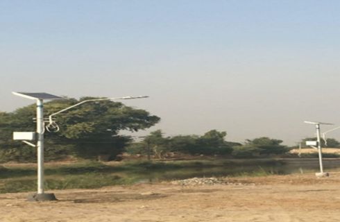 1000 Solar Street Lights - PEDA